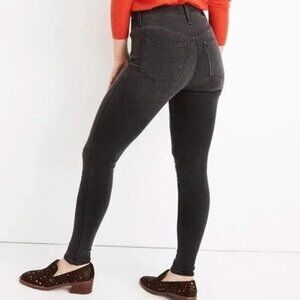 Madewell Curvy High-Rise Skinny Black Jeans